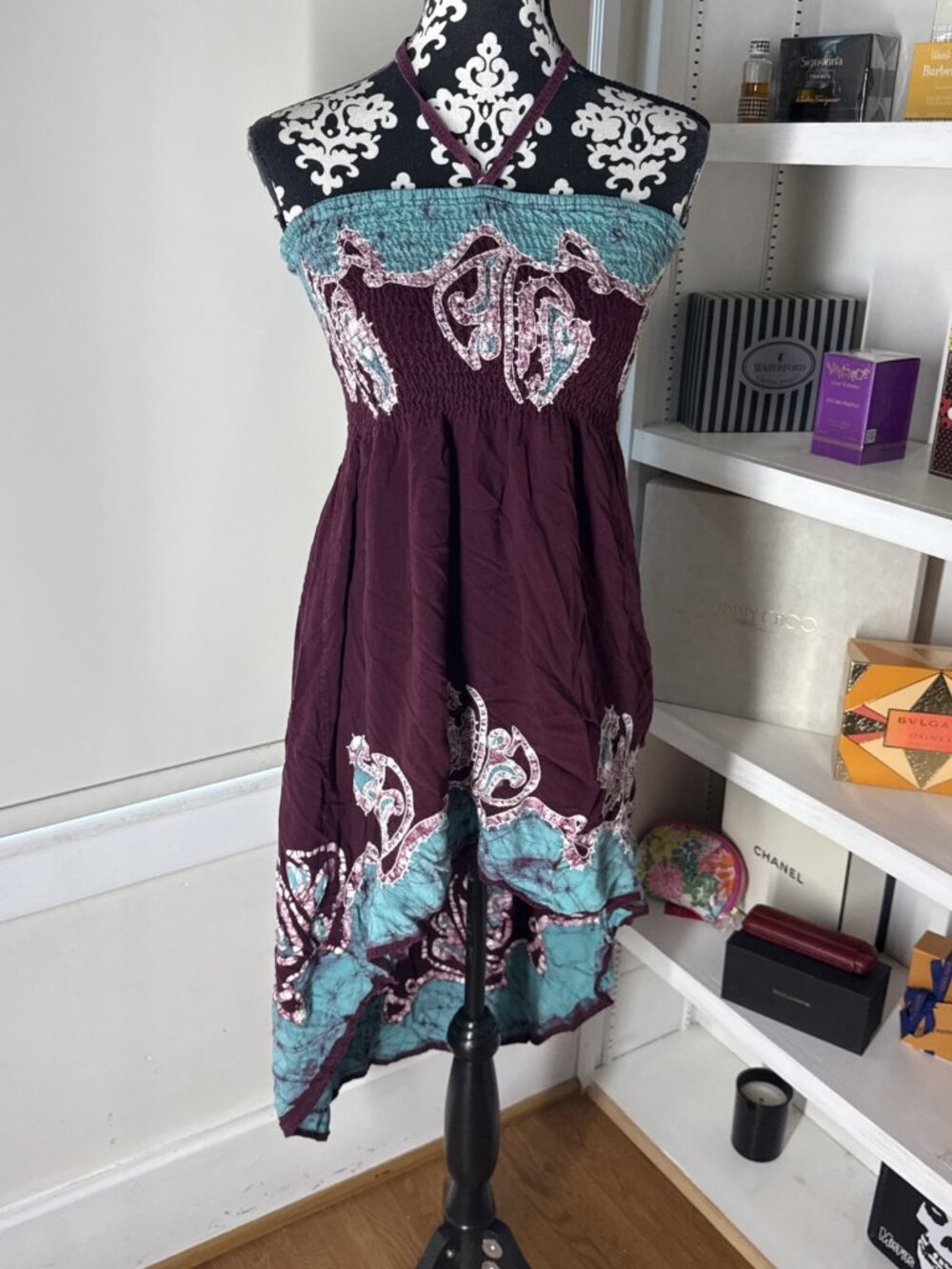 Advance Apparels BoHo Hippy Festival CHIC PAISLEY Hi-low Free Size Tie-Dye Halte